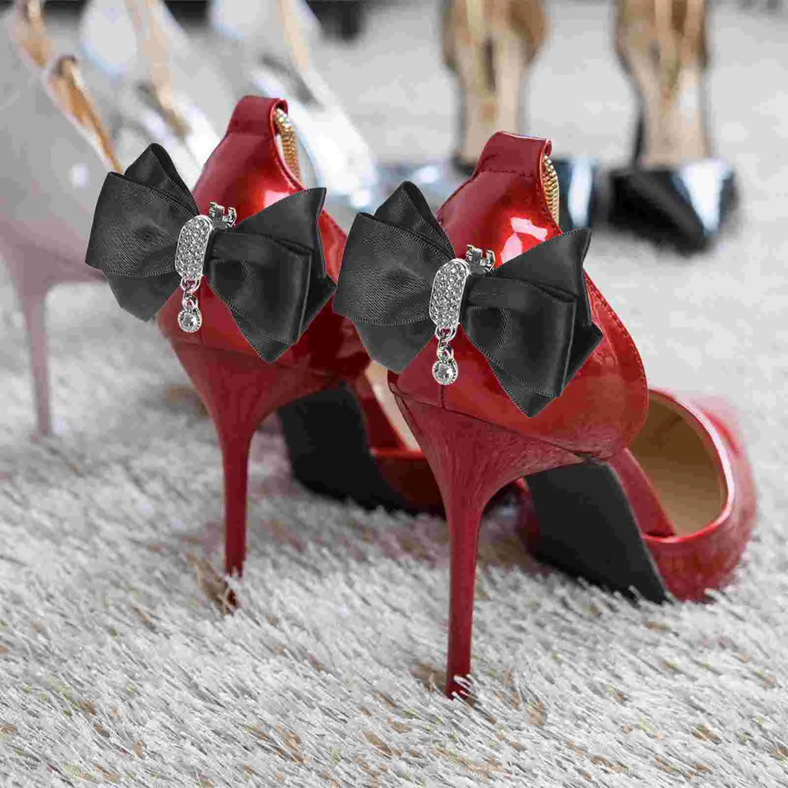 Bowknot Shoe Clip Rhinestone Decorative Clips Charm Elegant Bow Shape Removable High Heel Shoe Accessories Storage
Bowknot Shoe Clip Rhinestone Decorative Clips Charm Elegant Bow Shape Removable High Heel Shoe Accessories Storage