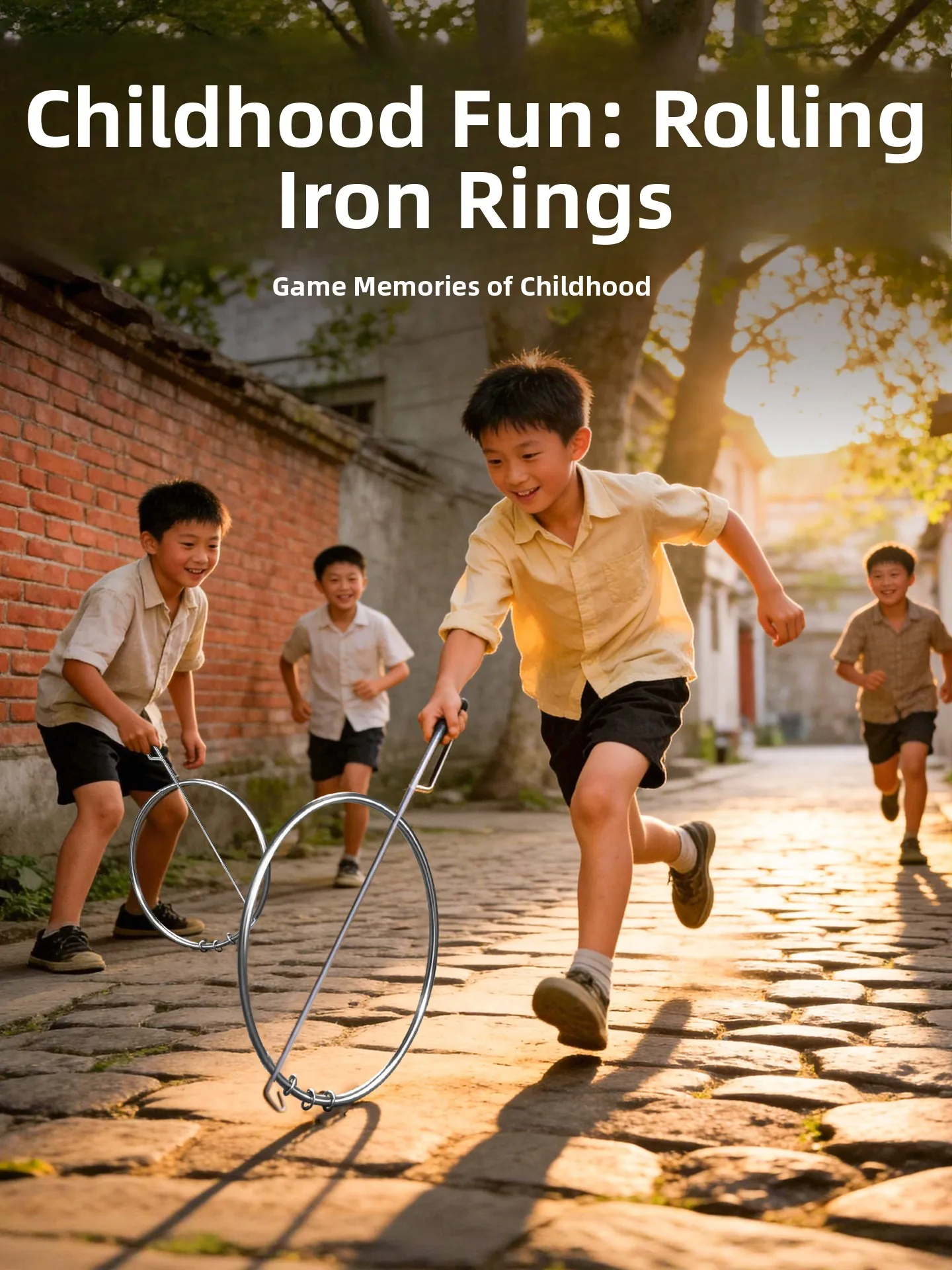 Thickened Stainless Steel Ring Rolling Iron Circle Toy for Children And Adults Retro Style Heavy Duty Fitness Game
Thickened Stainless Steel Ring Rolling Iron Circle Toy for Children And Adults Retro Style Heavy Duty Fitness Game
