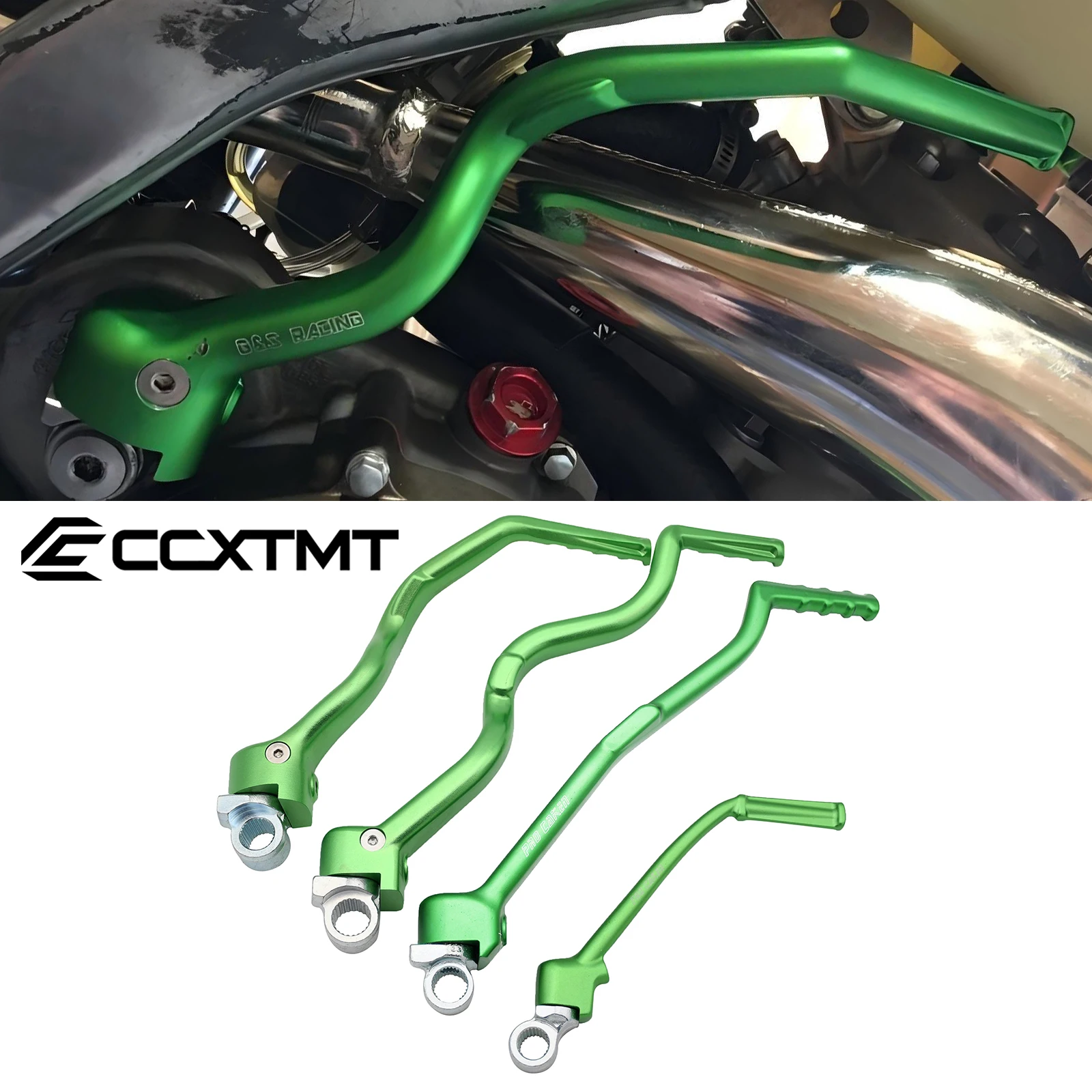 CNC алюминиевая кованая педаль стартера для Kawasaki KX250F KX 250F KXF 250 2013 2014 мотоциклетные запчасти
CNC алюминиевая кованая педаль стартера для Kawasaki KX250F KX 250F KXF 250 2013 2014 мотоциклетные запчасти