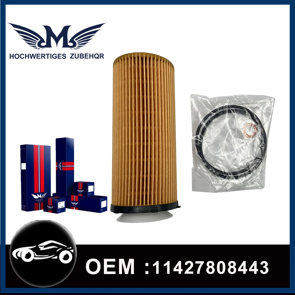 M Brand Oil Filter for BMW E90 E92 F10 F02 320i 325i 330i 525i 11427808443 11 42 7 808 443 HU720/3X E125HD209 OX560D
M Brand Oil Filter for BMW E90 E92 F10 F02 320i 325i 330i 525i 11427808443 11 42 7 808 443 HU720/3X E125HD209 OX560D