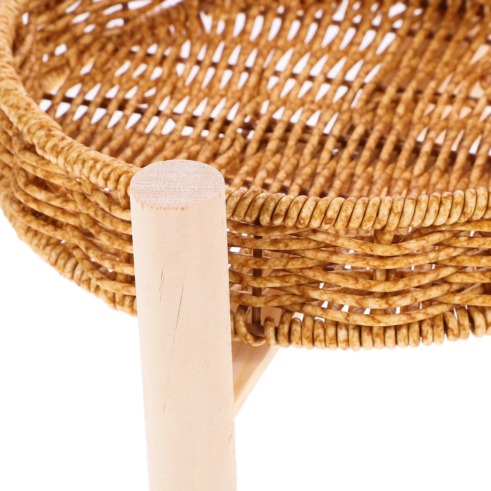 1 set 1 Set Hand Woven Fruit Storage Basket Imitation Rattan Snacks Organizer Round Serving Tray For Office Home Kitchen Bar
1 set 1 Set Hand Woven Fruit Storage Basket Imitation Rattan Snacks Organizer Round Serving Tray For Office Home Kitchen Bar