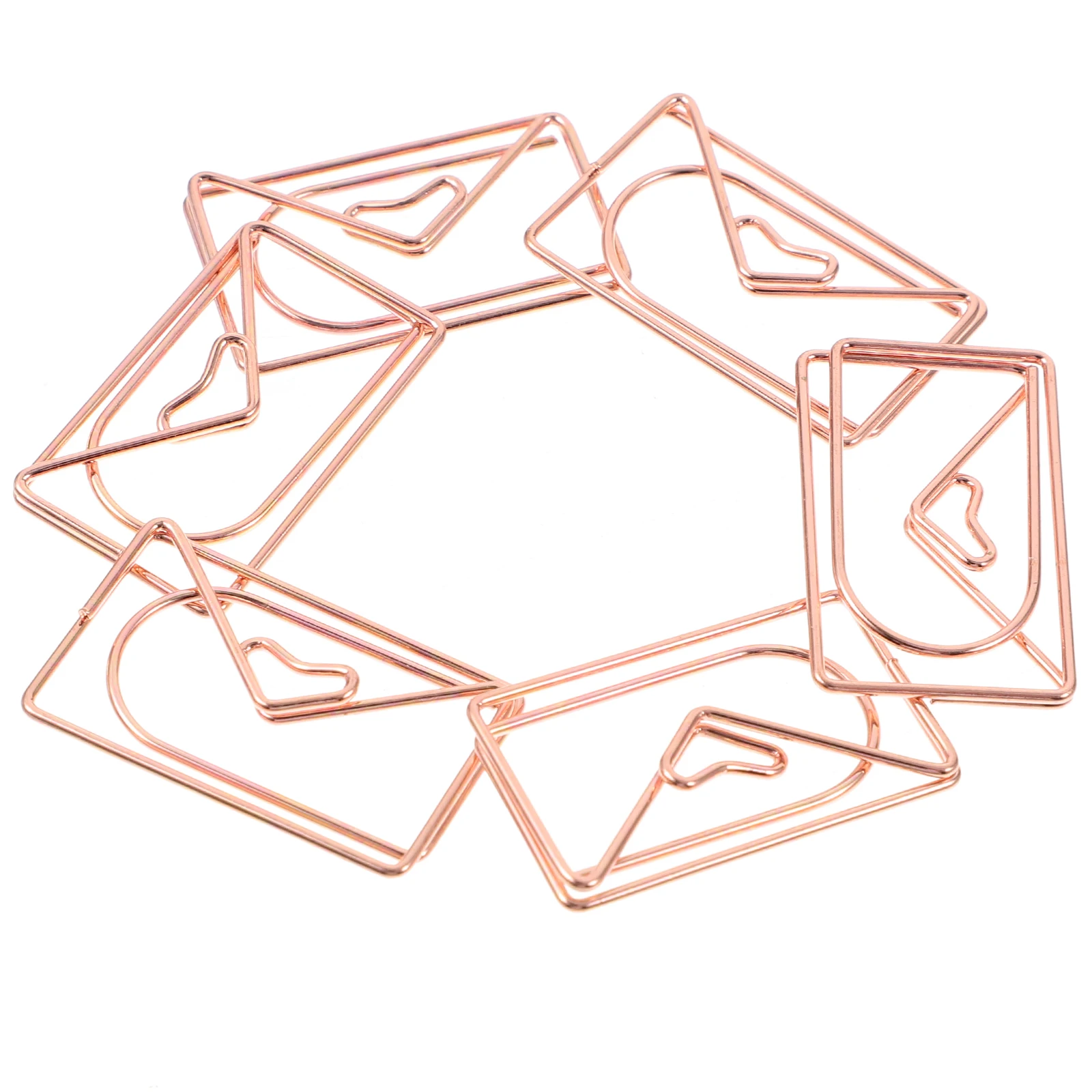 20pcs Metal Envelope Paper Clips Creative Office Book Document Fastener Bookmark Simple Clamps Notes Photos Organizing Rose Gold
20pcs Metal Envelope Paper Clips Creative Office Book Document Fastener Bookmark Simple Clamps Notes Photos Organizing Rose Gold
