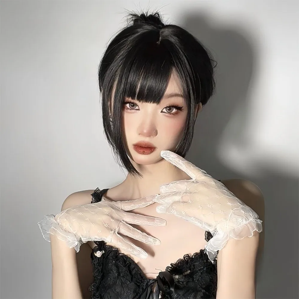 1 Pair Elegant Retro Lace Gloves Sheer Mesh Short Length Mesh Gloves Elastic Bridal Gloves Cosplay Performance Accessories
1 Pair Elegant Retro Lace Gloves Sheer Mesh Short Length Mesh Gloves Elastic Bridal Gloves Cosplay Performance Accessories