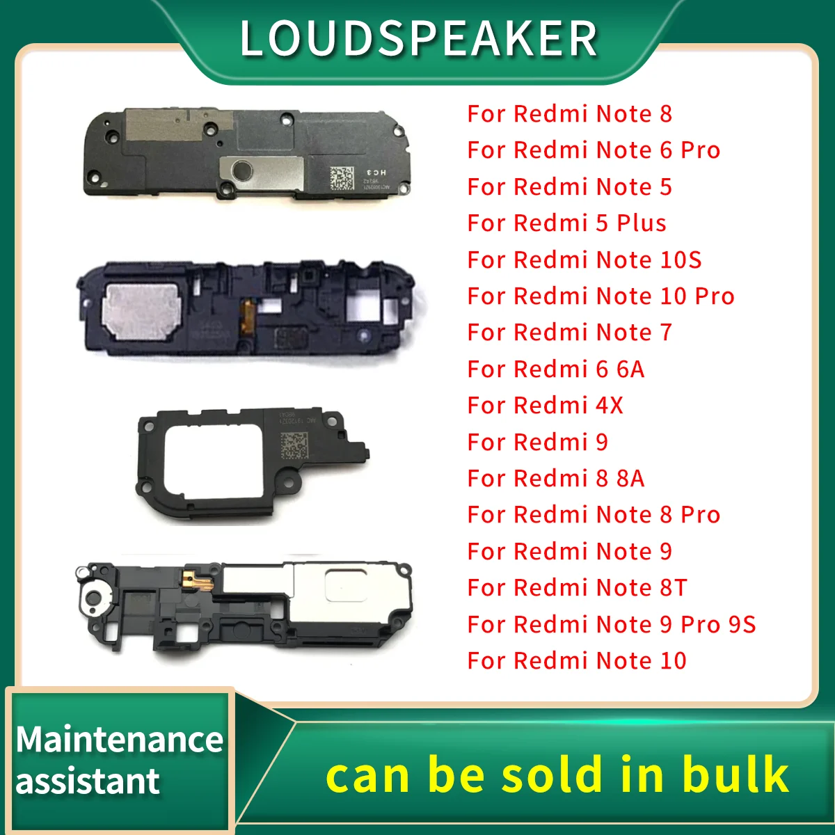 Loudspeaker For Xiaomi Redmi 4X 5 Plus 6A 8 8A 9 9A / Note 5 6 7 8 8T 9 9s 10 Pro 10S Loud Speaker Buzzer Ringer Flex Cable
Loudspeaker For Xiaomi Redmi 4X 5 Plus 6A 8 8A 9 9A / Note 5 6 7 8 8T 9 9s 10 Pro 10S Loud Speaker Buzzer Ringer Flex Cable