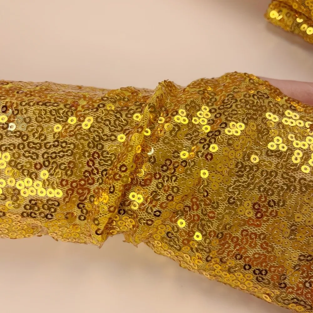 Elastic Sequin Half Finger Gloves Sequined Creased Reflective Stage Gloves Solid Color Polyester Fingerless Performance Handwear
Elastic Sequin Half Finger Gloves Sequined Creased Reflective Stage Gloves Solid Color Polyester Fingerless Performance Handwear