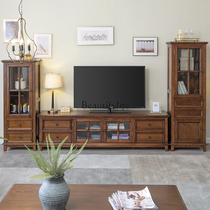 jj *American pure solid wood wine cabinet glass all log tall and short display cabinet
jj *American pure solid wood wine cabinet glass all log tall and short display cabinet