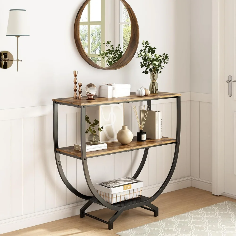 Sofa Table, Industrial Entryway Furniture Entry Way Tables with Storage for Living Room, Sofa Table
Sofa Table, Industrial Entryway Furniture Entry Way Tables with Storage for Living Room, Sofa Table