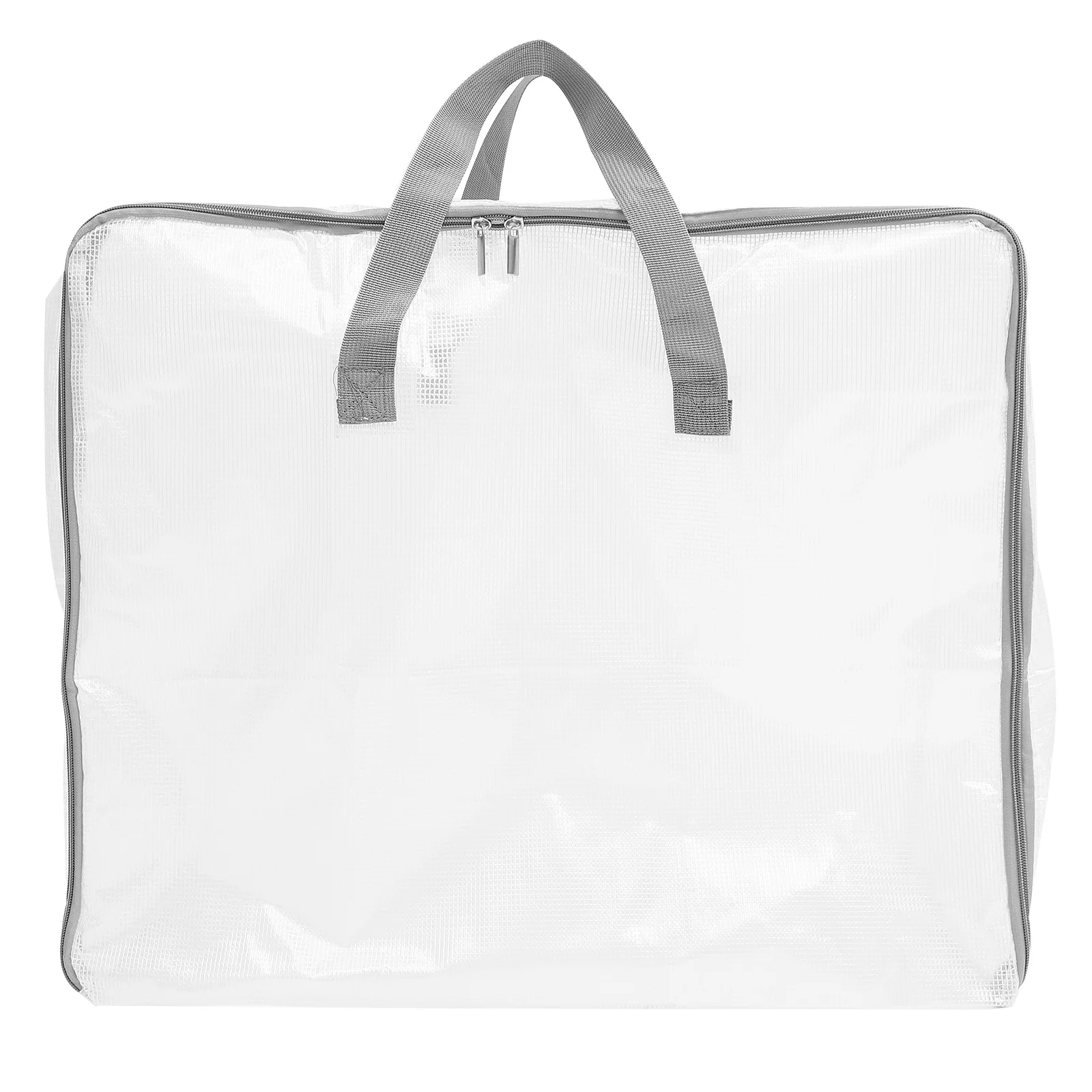 Portable Storage Bag Large Capacity Pvc Polyester Organizer Transparent Window Zipper Closure For Clothes Quilts
Portable Storage Bag Large Capacity Pvc Polyester Organizer Transparent Window Zipper Closure For Clothes Quilts