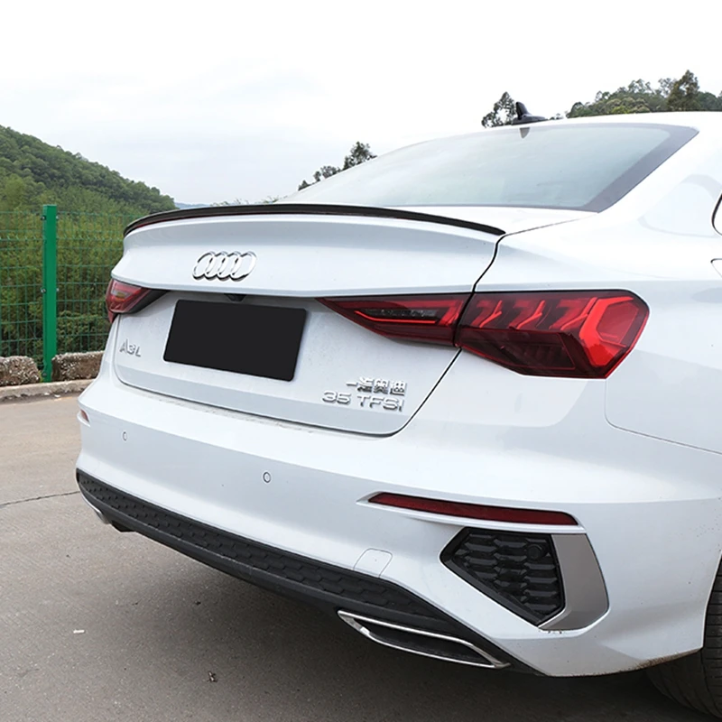 Спойлер для Audi A3 S3 8Y Sedan 2021 2022, настоящее углеродное волокно, кованое карбоновое заднее крыло багажника, аксессуары в стиле S, комплект кузова
Спойлер для Audi A3 S3 8Y Sedan 2021 2022, настоящее углеродное волокно, кованое карбоновое заднее крыло багажника, аксессуары в стиле S, комплект кузова