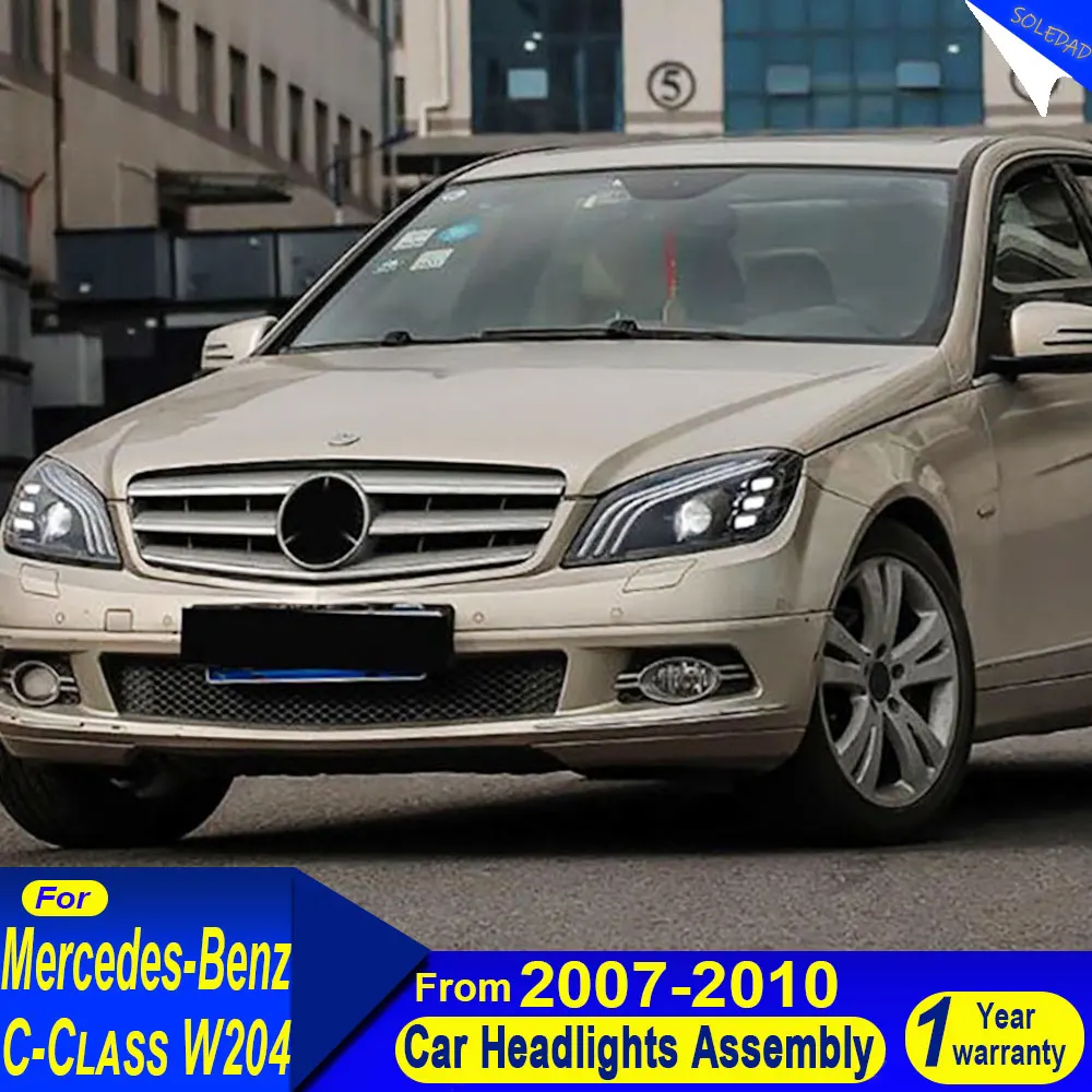 Автомобильные фары в сборе для Mercedes-Benz C-class W204 2007-2010, светодиодные фары, линзы проектора, DRL, указатель поворота, автоаксессуары
Автомобильные фары в сборе для Mercedes-Benz C-class W204 2007-2010, светодиодные фары, линзы проектора, DRL, указатель поворота, автоаксессуары