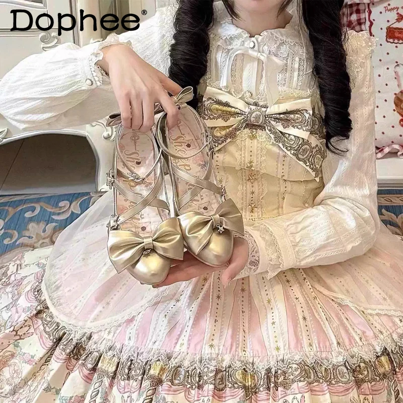 Элегантные женские розовые туфли на высоком каблуке во французском стиле, осенние новые туфли Лолиты с острым носком для девочек, туфли принцессы для чаепития, ло-лодочки
Элегантные женские розовые туфли на высоком каблуке во французском стиле, осенние новые туфли Лолиты с острым носком для девочек, туфли принцессы для чаепития, ло-лодочки