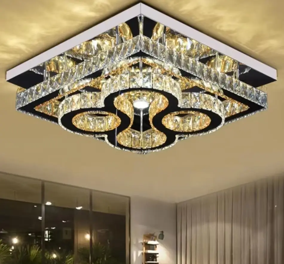 Fancy Flower Shape LED Crystal Chandelier Ceiling Light Remote Control Home & Hotel Decor Modern Surface Mounted 75 80
Fancy Flower Shape LED Crystal Chandelier Ceiling Light Remote Control Home & Hotel Decor Modern Surface Mounted 75 80