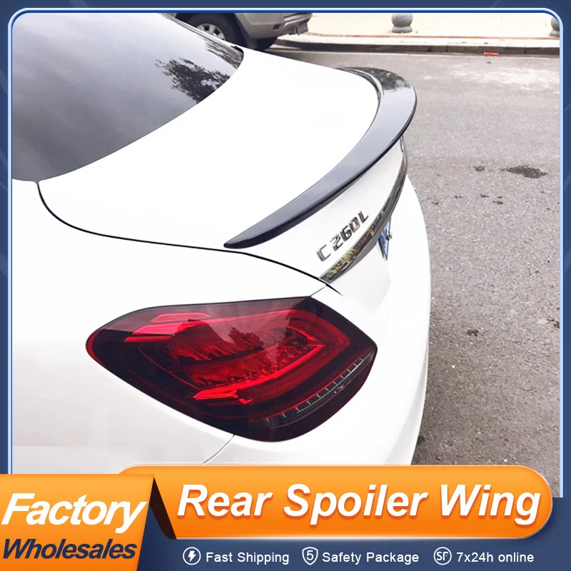 For Mercedes Benz C Class W205 Sedan 4 Door C180 C200 C220 C260 C300 Rear Trunk Lid Car Spoiler Wing Black Carbon Accessories
For Mercedes Benz C Class W205 Sedan 4 Door C180 C200 C220 C260 C300 Rear Trunk Lid Car Spoiler Wing Black Carbon Accessories