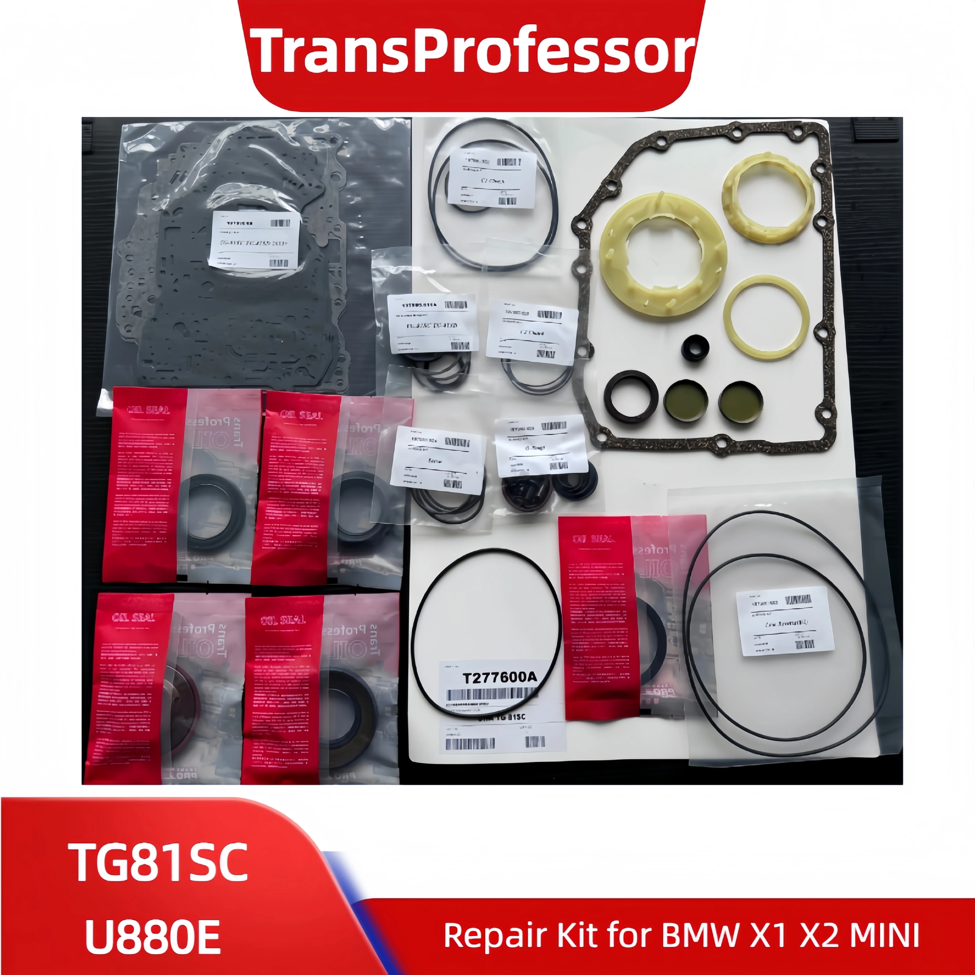 TG-81SC TG81SC AF50 Transmission Repair Overhaul Kit for BMW X1 X2 MINI,Transprofessor Automatic OHK Gaskets Oil Seals Car Parts
TG-81SC TG81SC AF50 Transmission Repair Overhaul Kit for BMW X1 X2 MINI,Transprofessor Automatic OHK Gaskets Oil Seals Car Parts
