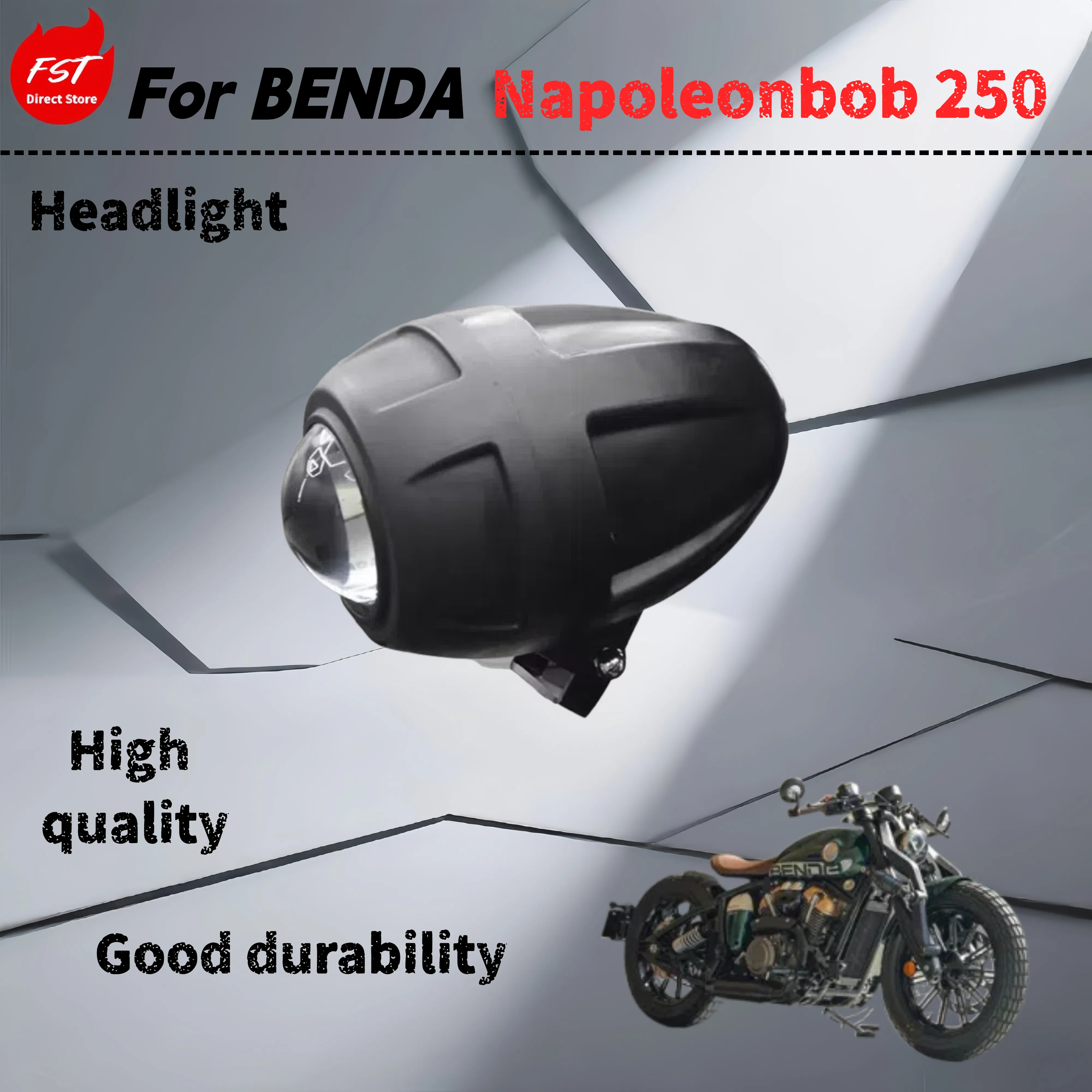 For Benda Napoleonbob 250 modified wolverine headlights retro strong light led super bright lens headlight assembly accessories
For Benda Napoleonbob 250 modified wolverine headlights retro strong light led super bright lens headlight assembly accessories