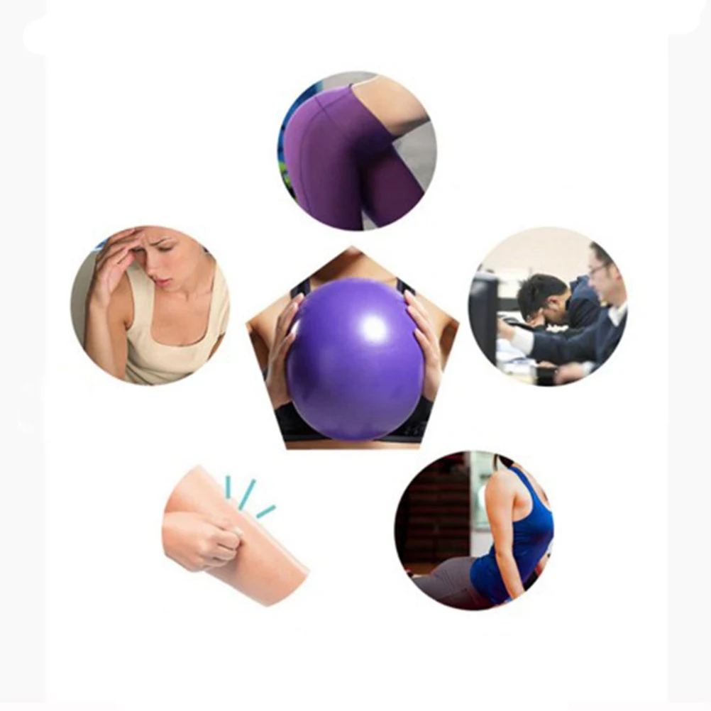 Mini Pilates Ball 25Cm Purple PVC Anti-Burst Exercise Ball for Core Strengthening Balance Training Yoga Ab Workouts Home Fitness
Mini Pilates Ball 25Cm Purple PVC Anti-Burst Exercise Ball for Core Strengthening Balance Training Yoga Ab Workouts Home Fitness