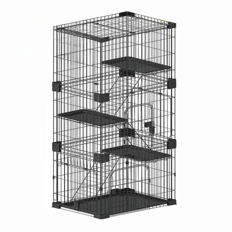 Three-story pet cat villa pet fence splicing ladder springboard cage
Three-story pet cat villa pet fence splicing ladder springboard cage