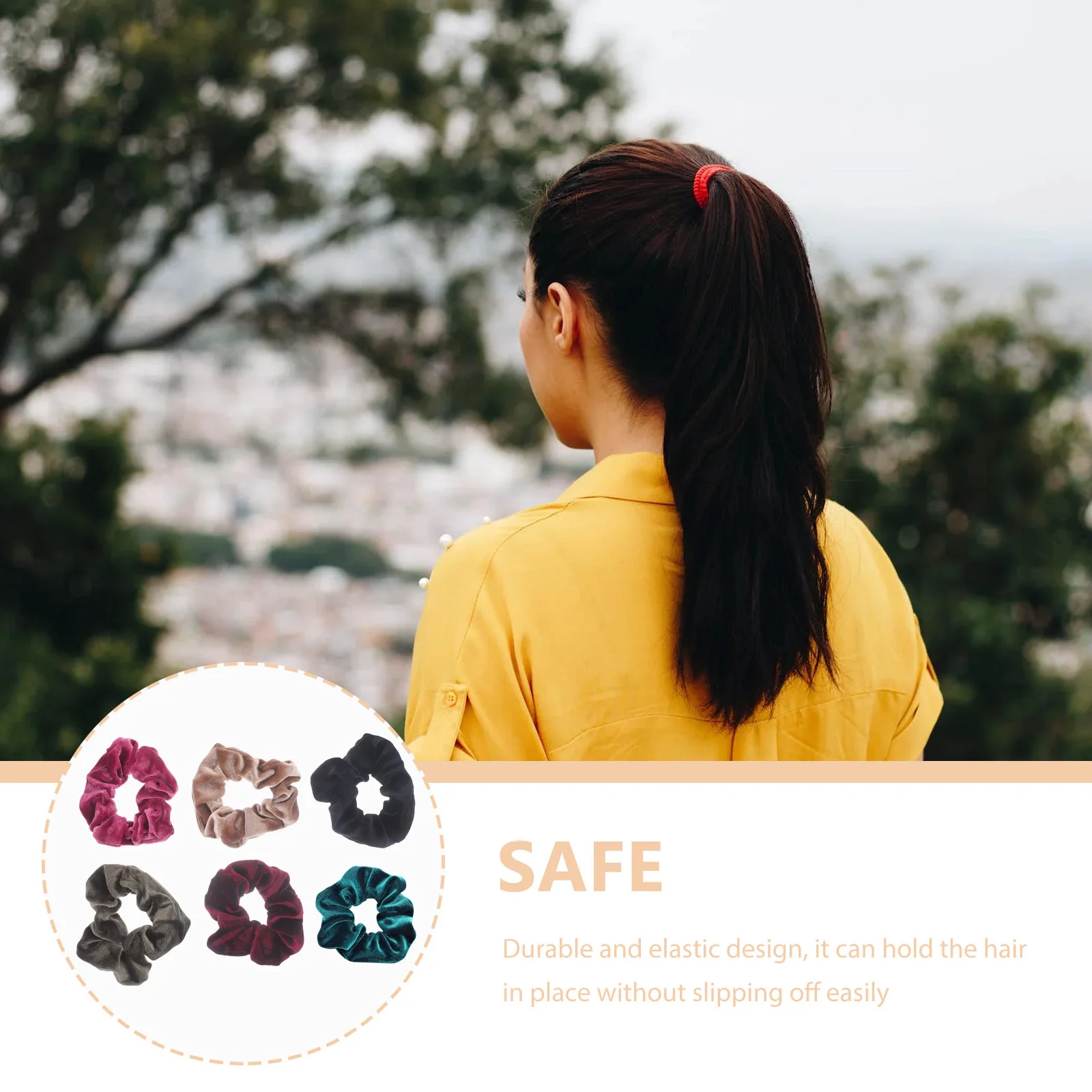 6Pcs Hair Scrunchies for Women Teens High Elasticity Bun Maker Holders Colored Comfortable Hair Ropes for Daily Party
6Pcs Hair Scrunchies for Women Teens High Elasticity Bun Maker Holders Colored Comfortable Hair Ropes for Daily Party