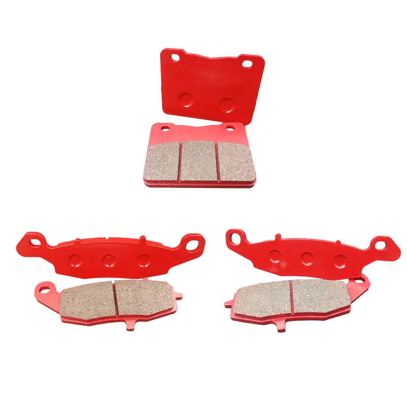 Motorcycle Ceramic Front Rear Brake Pads for Kawasaki Ninja ZX-6R ZX6R ZX636 1998-2002 ZX-9R ZX9R 1996-2001
Motorcycle Ceramic Front Rear Brake Pads for Kawasaki Ninja ZX-6R ZX6R ZX636 1998-2002 ZX-9R ZX9R 1996-2001
