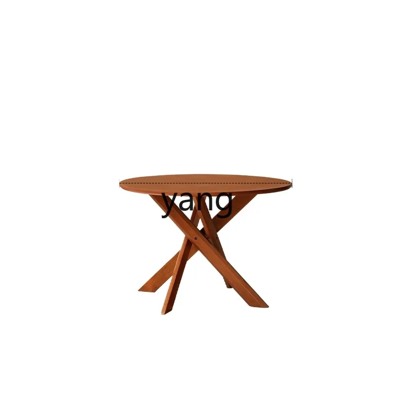 LTT all solid wood dining table household dining table medieval cherry wood round simple small apartment dining table
LTT all solid wood dining table household dining table medieval cherry wood round simple small apartment dining table