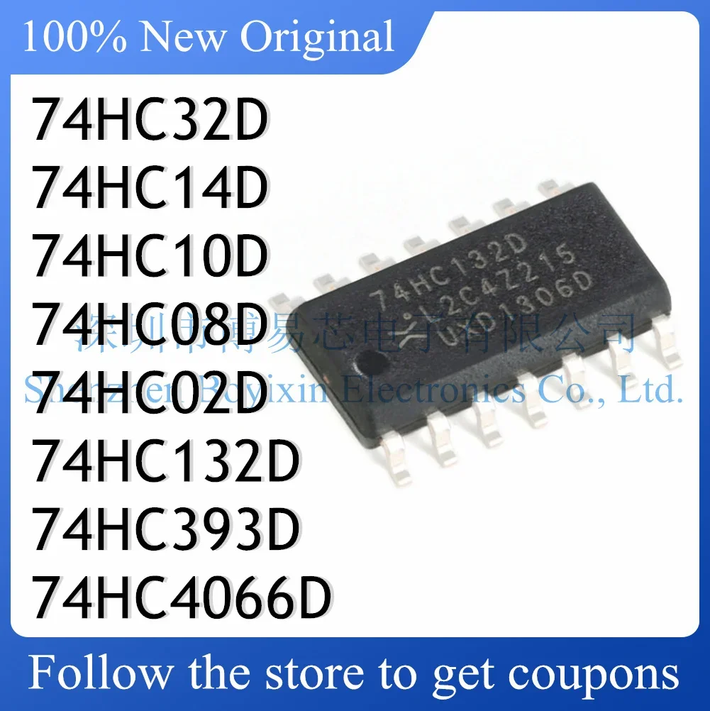 74HC02D 74HC08D 74HC10D 74HC14D 74HC32D 74HC132D 74HC393D 74HC4066D Standard version
74HC02D 74HC08D 74HC10D 74HC14D 74HC32D 74HC132D 74HC393D 74HC4066D Standard version