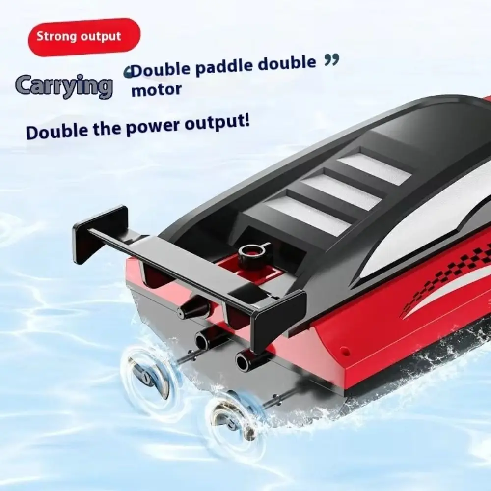 High Speed Remote Control Boat Electric Watercraft Dual Motors Remote-controlled Vesse LED Light Radio Remote Mini Rc Boat
High Speed Remote Control Boat Electric Watercraft Dual Motors Remote-controlled Vesse LED Light Radio Remote Mini Rc Boat