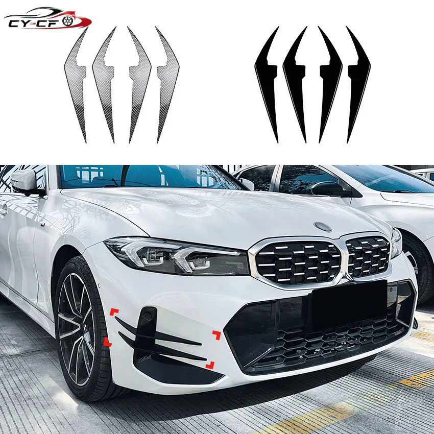 For BMW 3 Series G20 G21 M Sport LCI 2023+ Front Bumper Canards 4Pcs Auto Front Bumper Body Lip Canards Splitter Trim Kits ABS
For BMW 3 Series G20 G21 M Sport LCI 2023+ Front Bumper Canards 4Pcs Auto Front Bumper Body Lip Canards Splitter Trim Kits ABS