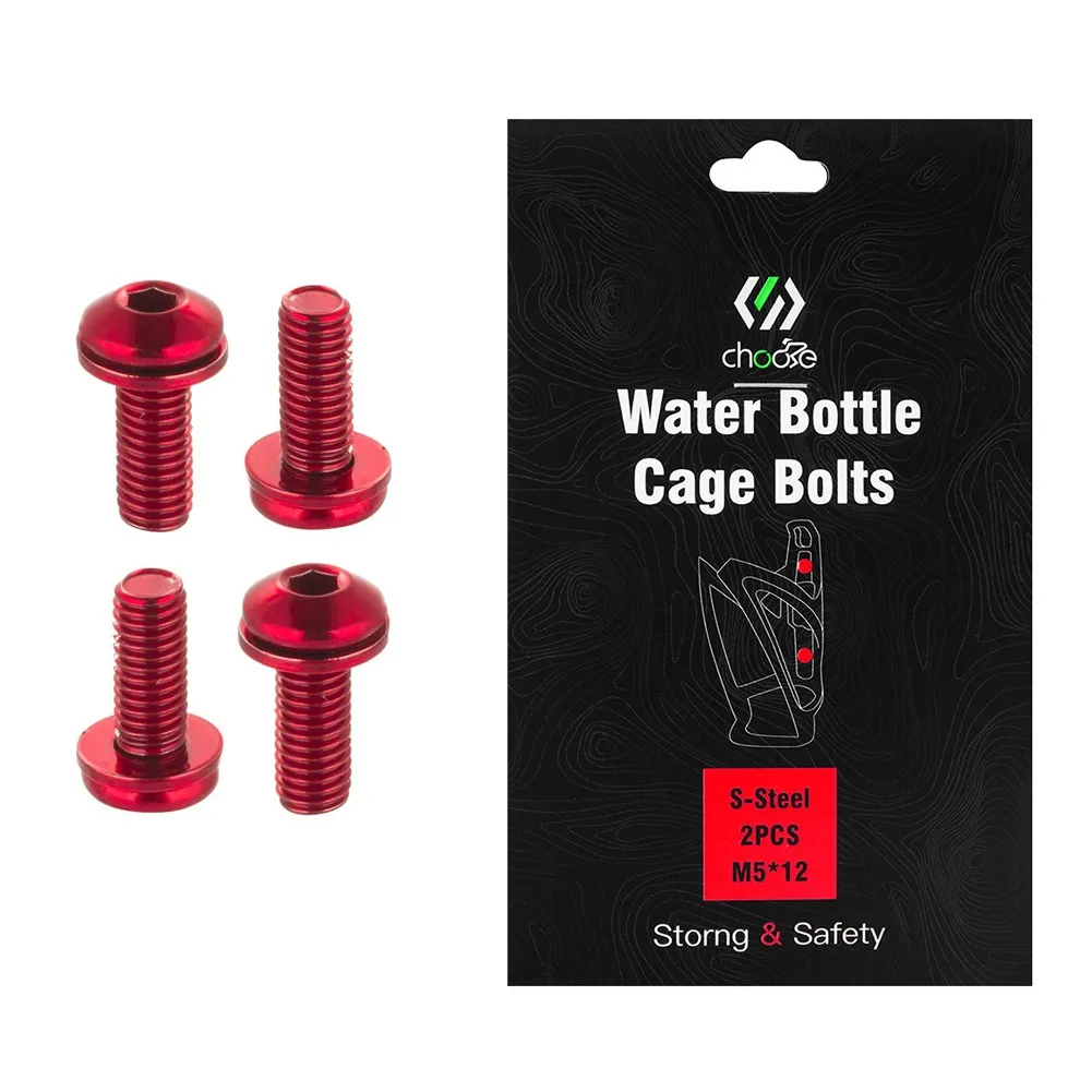 4Pcs M5*12mm Bicycle Bottle Cage Holder Screws Colorful MTB Road Bike Water Cage Rack Bolts Cycling Bracket Fixed Screw Parts
4Pcs M5*12mm Bicycle Bottle Cage Holder Screws Colorful MTB Road Bike Water Cage Rack Bolts Cycling Bracket Fixed Screw Parts