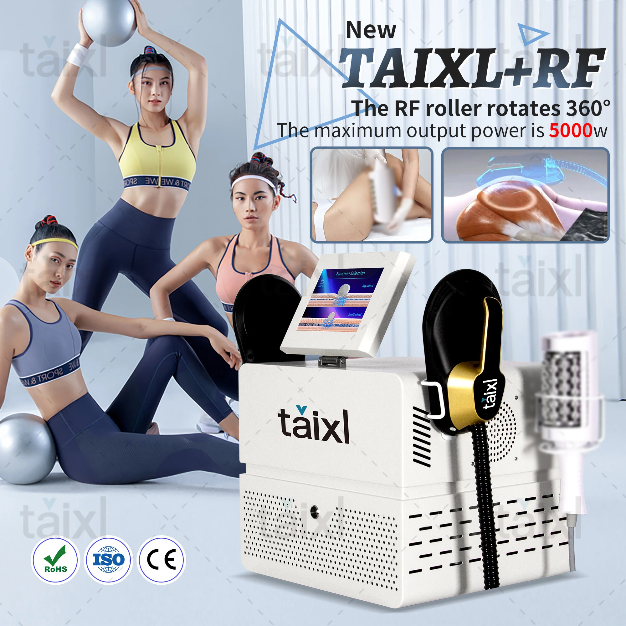 6500 Вт с 2 роликовыми массажерами и 4 ручками Nova Body Shaping EMS Электромагнитная форма
6500 Вт с 2 роликовыми массажерами и 4 ручками Nova Body Shaping EMS Электромагнитная форма