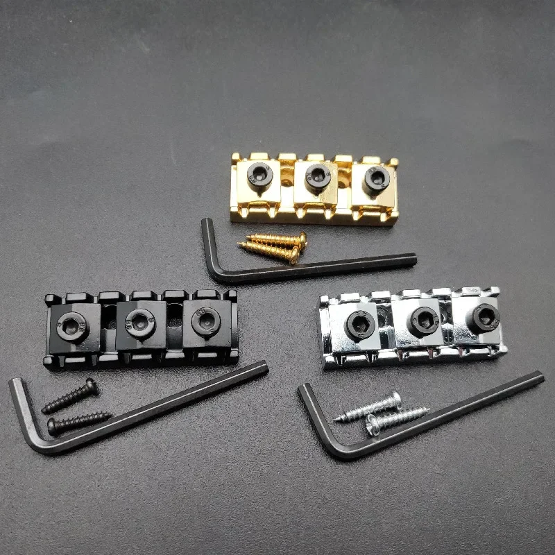 Electric Guitar 42mm/43mm Metal Guitar Tremolo Bridge Locking String Nut for Electric Guitar Guitars Parts Accessories
Electric Guitar 42mm/43mm Metal Guitar Tremolo Bridge Locking String Nut for Electric Guitar Guitars Parts Accessories