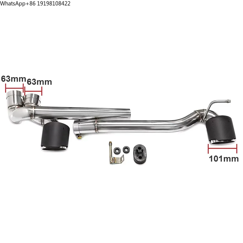 2006-2016 для BMW E90 E92 318i 320i 325i 330 MP: Комплект обвеса среднего класса, нержавеющая сталь 304, карбоновые двойные выхлопные трубы SYPES
2006-2016 для BMW E90 E92 318i 320i 325i 330 MP: Комплект обвеса среднего класса, нержавеющая сталь 304, карбоновые двойные выхлопные трубы SYPES