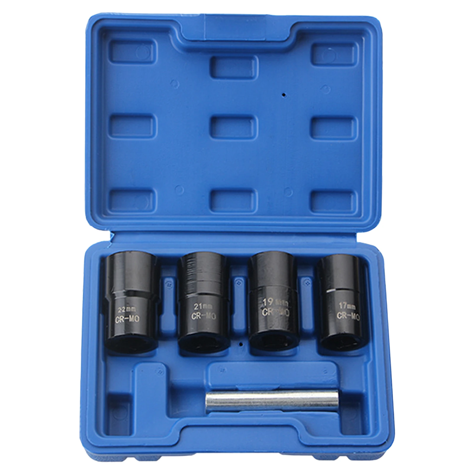 5pcs Black Spline Lug Nut Key Wheel Lock Socket Lug Nut Remover Wheel Lock Removal Kits 22mm 21mm 19mm 17mm for Bolts Nuts
5pcs Black Spline Lug Nut Key Wheel Lock Socket Lug Nut Remover Wheel Lock Removal Kits 22mm 21mm 19mm 17mm for Bolts Nuts