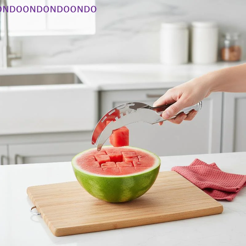2-in-1 Watermelon Cutter Slicer Tool – Create Clean 1" Cubes & Slices
2-in-1 Watermelon Cutter Slicer Tool – Create Clean 1" Cubes & Slices