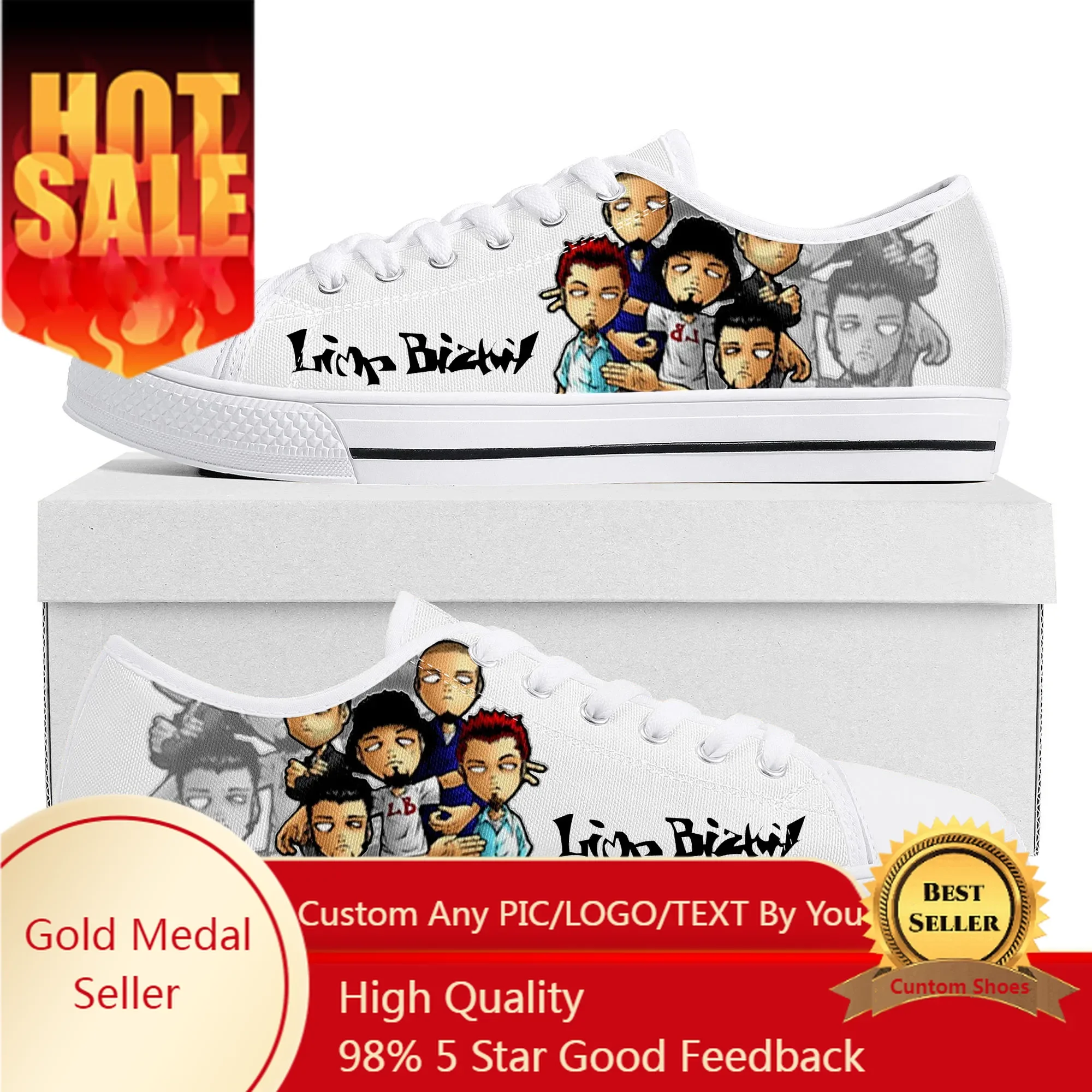 Limp Bizkit Rock Band Custom Low Top Sneakers Womens Mens Teenager Shoes Casual Tailor-Made Canvas Sneaker Shoe
Limp Bizkit Rock Band Custom Low Top Sneakers Womens Mens Teenager Shoes Casual Tailor-Made Canvas Sneaker Shoe