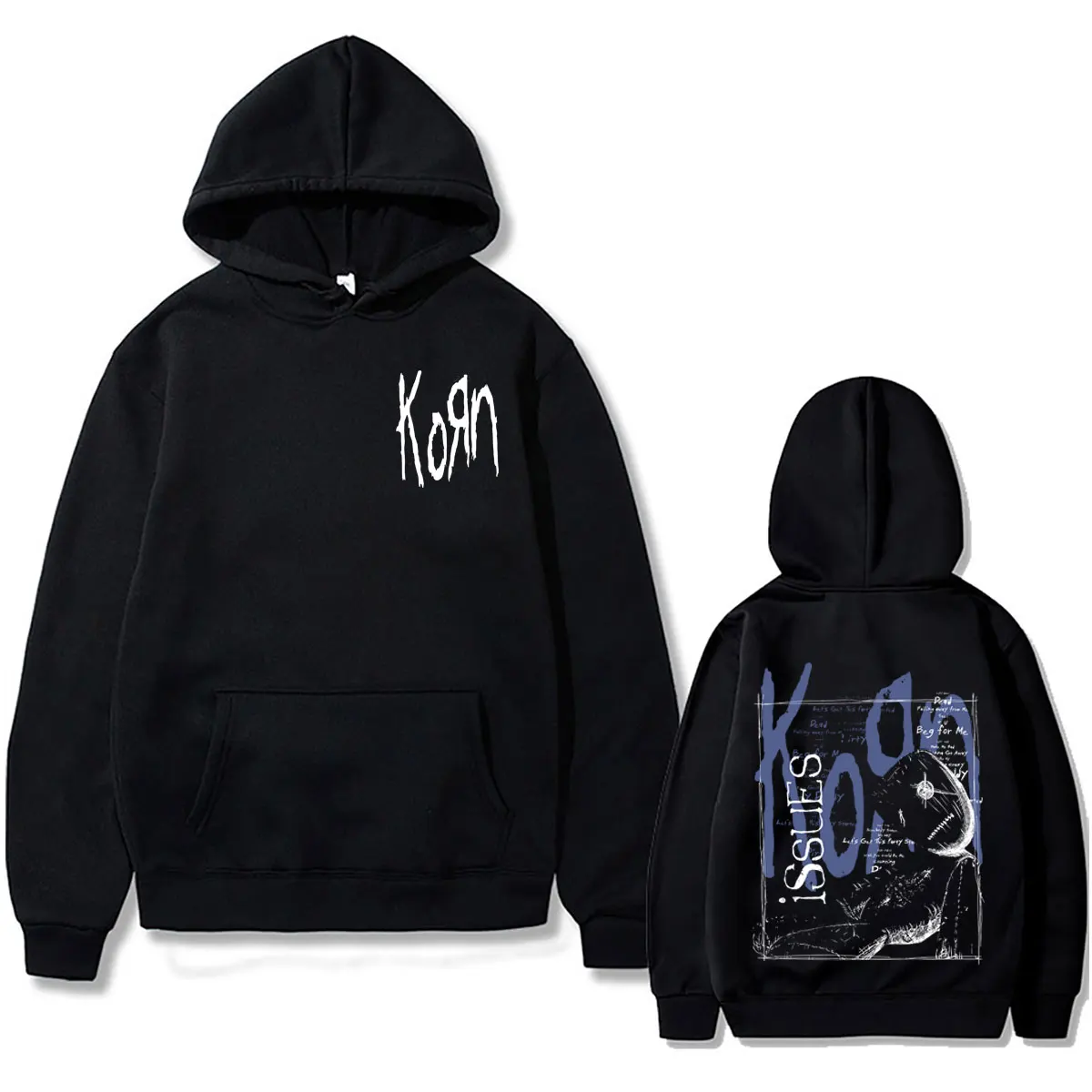 Rock Band Korn Issues Album Merch Hoodie Men Women Retro Alternative Metal Sweatshirt Male Fashion Oversized Hoodies Streetwear
Rock Band Korn Issues Album Merch Hoodie Men Women Retro Alternative Metal Sweatshirt Male Fashion Oversized Hoodies Streetwear