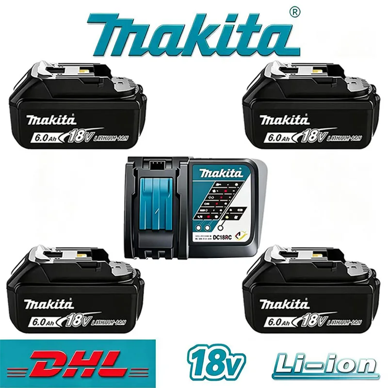 2026 Authentic Makita 6.0Ah battery, hot selling 18v tools BL 1860B battery, replaceable DHR202 DJV182 DDF487 DTW700 DGA404
2026 Authentic Makita 6.0Ah battery, hot selling 18v tools BL 1860B battery, replaceable DHR202 DJV182 DDF487 DTW700 DGA404
