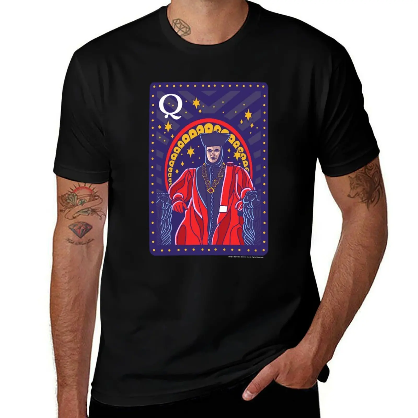 Star Trek: The Next Generation Judge Q Vintage Tarot Card T-Shirt man t shirts for men funny t shirts dark humor
Star Trek: The Next Generation Judge Q Vintage Tarot Card T-Shirt man t shirts for men funny t shirts dark humor
