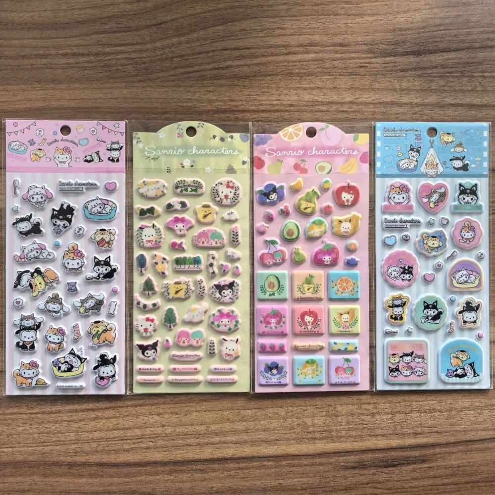 Оригинальные наклейки Sanrio Hello Kitty для скрапбукинга, мультяшные наклейки Kuromi Melody, 3D-игрушки-наклейки для телефонов, кружек, планеров, декоративные наклейки, подарок для девочек
Оригинальные наклейки Sanrio Hello Kitty для скрапбукинга, мультяшные наклейки Kuromi Melody, 3D-игрушки-наклейки для телефонов, кружек, планеров, декоративные наклейки, подарок для девочек