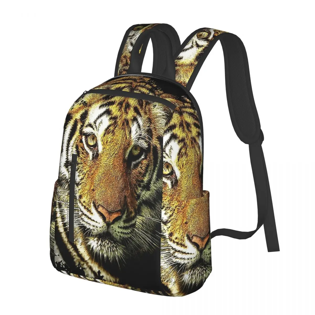 Realistic Tiger Print Design Student Backpack School Bag Hiking Travel Daypack for Men Women Bookbag Shoulder Bags
Realistic Tiger Print Design Student Backpack School Bag Hiking Travel Daypack for Men Women Bookbag Shoulder Bags