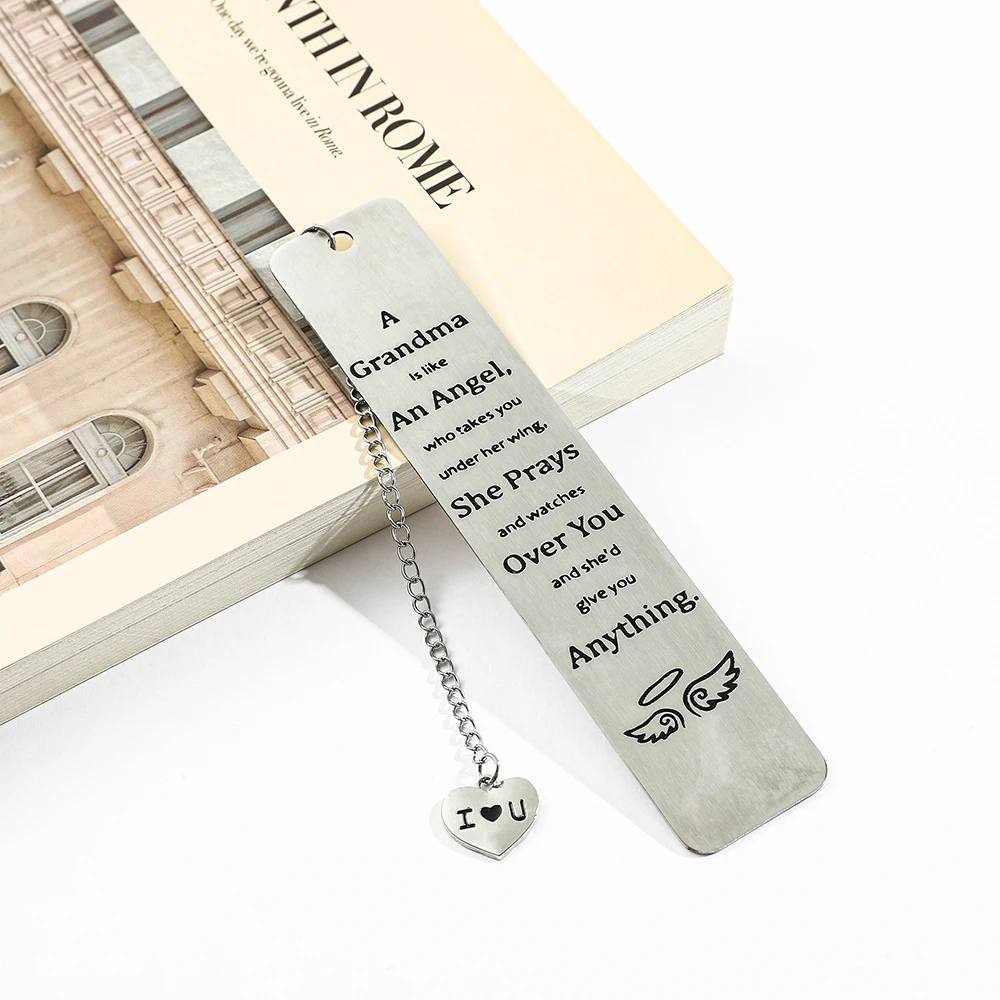 1pcs silver stainless steel bookmark with tassel pendant design, perfect Christmas gift for fiction fans, birthday gift
1pcs silver stainless steel bookmark with tassel pendant design, perfect Christmas gift for fiction fans, birthday gift