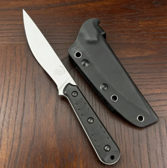High Hardness straight Fixed Blade Knife G10 Handle Survival Multi-purpose Hunting EDC Camping Utility Knife Kydex Sheath
High Hardness straight Fixed Blade Knife G10 Handle Survival Multi-purpose Hunting EDC Camping Utility Knife Kydex Sheath