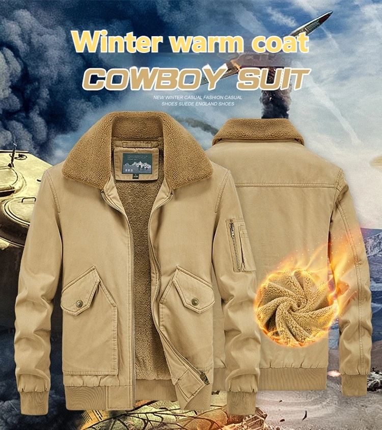 2024 Winter Fashion Hot selling Men's Jacket with Fleece Thickened Windproof and Cold proof Warm Jacket, Daily Casual Jacket
2024 Winter Fashion Hot selling Men's Jacket with Fleece Thickened Windproof and Cold proof Warm Jacket, Daily Casual Jacket