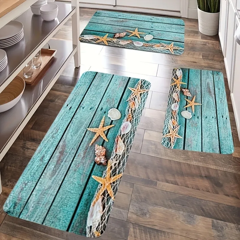 1PC Wooden floor Starfish pattern Door Mats Kitchen Rugs Non-Slip Pop Bedroom Rugs Bath Mat Carpet for Home Sink Laundry Decor
1PC Wooden floor Starfish pattern Door Mats Kitchen Rugs Non-Slip Pop Bedroom Rugs Bath Mat Carpet for Home Sink Laundry Decor
