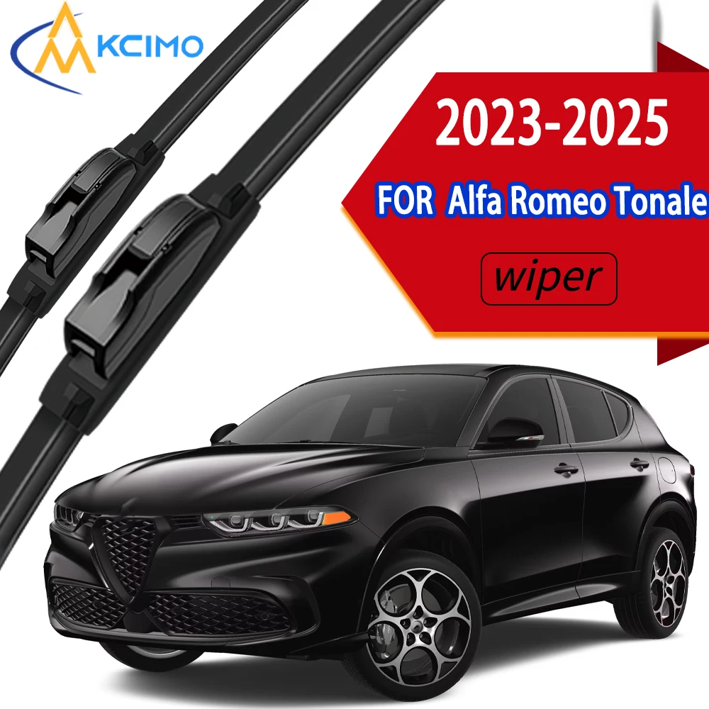 OEM Quality Front Windshield Wiper Blades, Ultra-Durable Rubber, Quiet Streak-Free, Perfect Fit for Alfa Romeo Tonale 2023–2025
OEM Quality Front Windshield Wiper Blades, Ultra-Durable Rubber, Quiet Streak-Free, Perfect Fit for Alfa Romeo Tonale 2023–2025