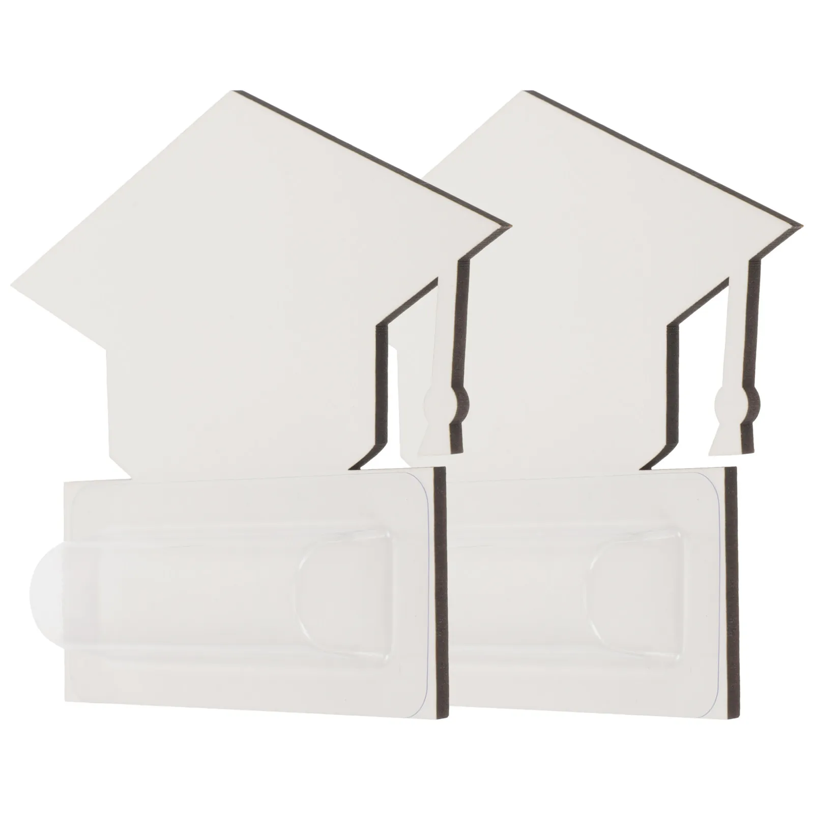 2Pcs Doctoral Cap Shaped Blank Gift Cards Sublimation Blanks Money Holder Transparent Plastic Dome for Graduation Cash Gifts
2Pcs Doctoral Cap Shaped Blank Gift Cards Sublimation Blanks Money Holder Transparent Plastic Dome for Graduation Cash Gifts
