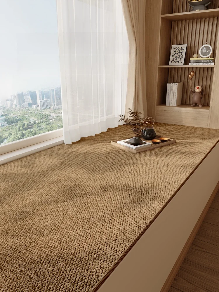 Thiened Jute Window Cuion Cusizable Soundproof Balcony Pad Modern mat Sle Home Carpet Rectangular ape
Thiened Jute Window Cuion Cusizable Soundproof Balcony Pad Modern mat Sle Home Carpet Rectangular ape