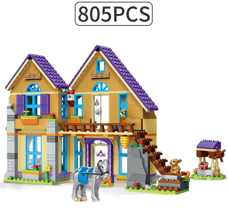 New Girl Series Brick Education Toys Country Mia's House Woods Villa 41369 Building Blocks Family Home Toys for Children 3020
New Girl Series Brick Education Toys Country Mia's House Woods Villa 41369 Building Blocks Family Home Toys for Children 3020