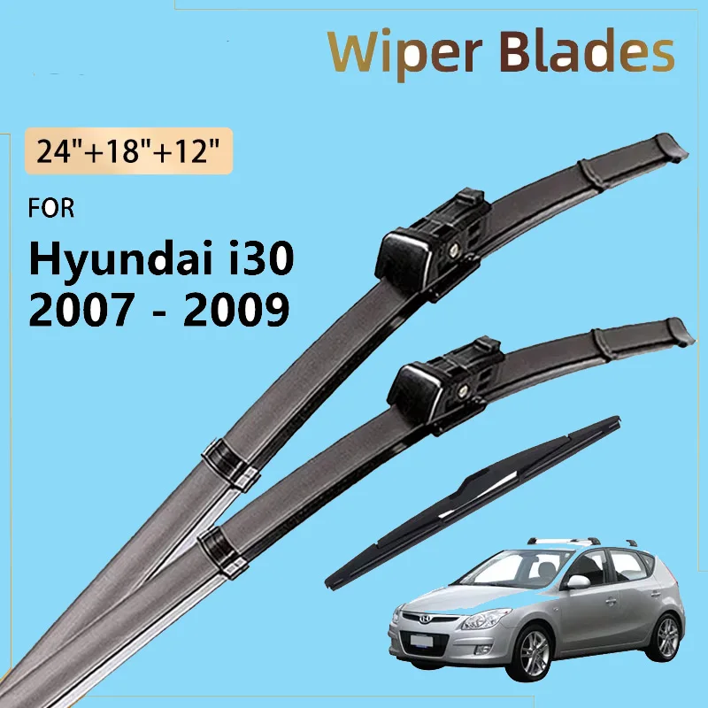 Front Rear Wiper Blades Bodykits For Hyundai i30 2007 - 2010 2008 FD Accessories Car Windshield Windscreen Window Brushes Parts
Front Rear Wiper Blades Bodykits For Hyundai i30 2007 - 2010 2008 FD Accessories Car Windshield Windscreen Window Brushes Parts