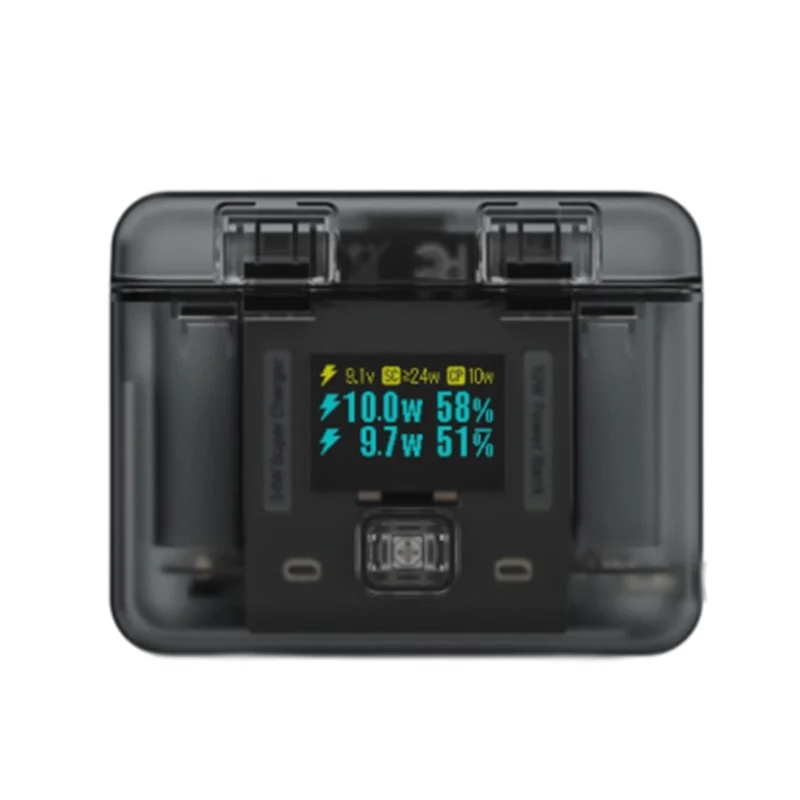 A93P двусторонняя интеллектуальная зарядка Butler для аккумулятора Insta360 Acepro2, портативное зарядное устройство для быстрой зарядки
A93P двусторонняя интеллектуальная зарядка Butler для аккумулятора Insta360 Acepro2, портативное зарядное устройство для быстрой зарядки