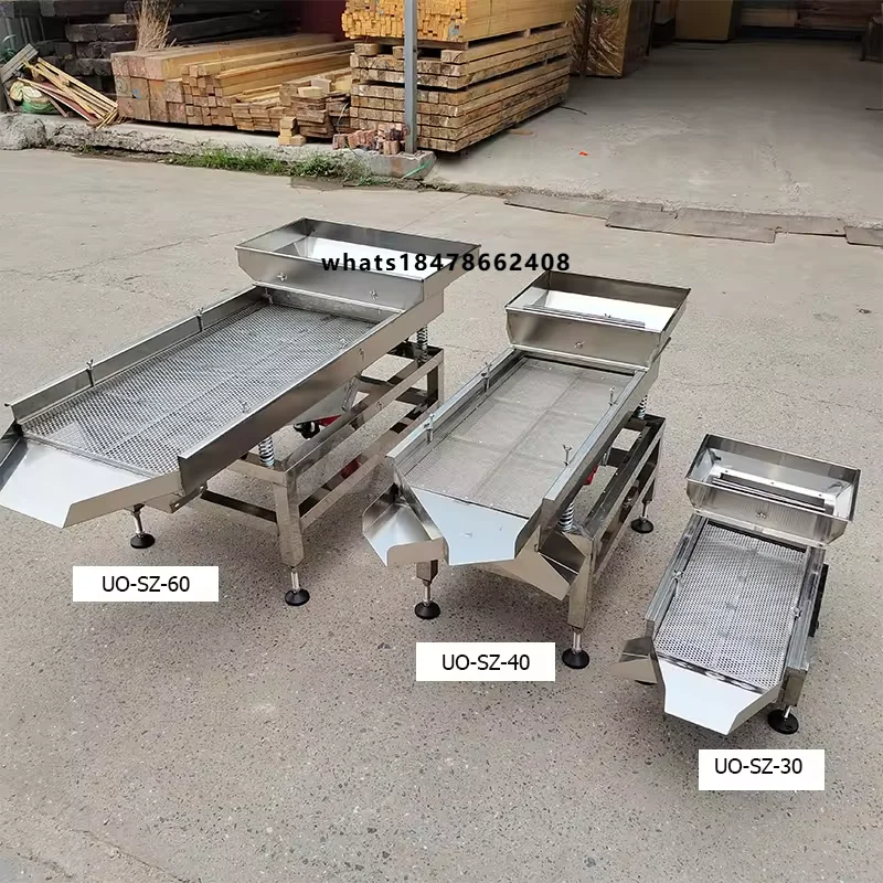 Linear Model Vibrating Sorting Sieve Machine/Grain Sifter Screen/Grain Linear Vibrating Equipment
Linear Model Vibrating Sorting Sieve Machine/Grain Sifter Screen/Grain Linear Vibrating Equipment